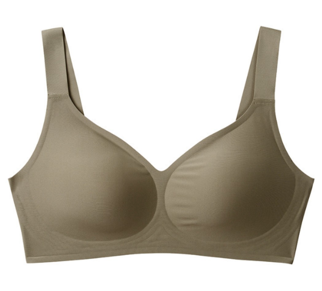Smooth V Bras for Women No Underwire Seamless Plunge Bralettes